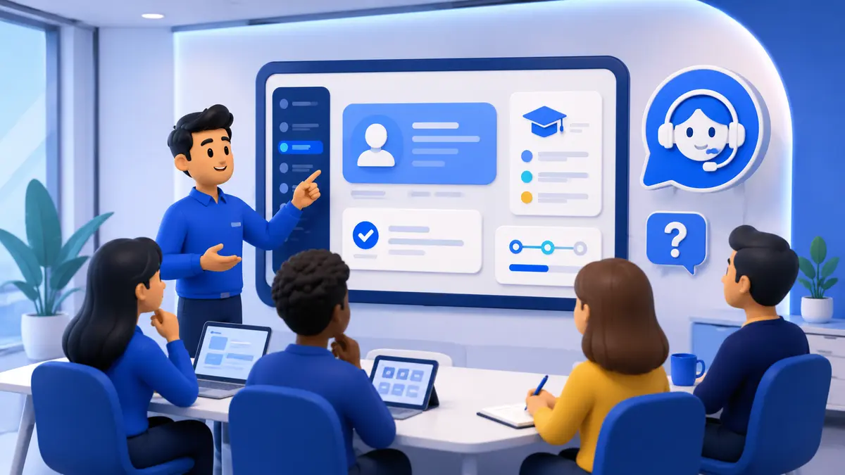 User training and support service